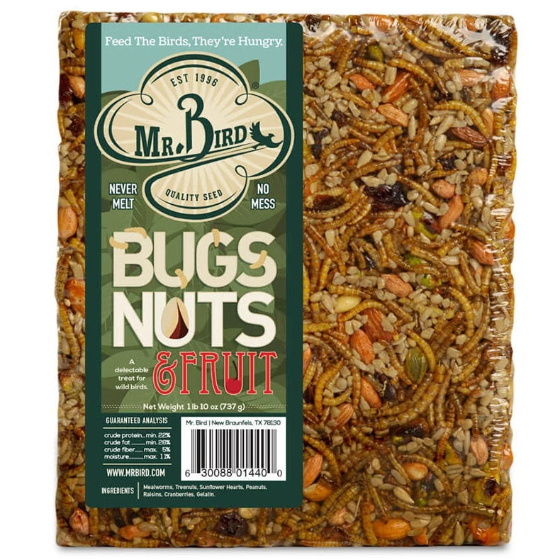 Mr. Bird Bugs, Nuts & Fruit Seed Cake- Large
