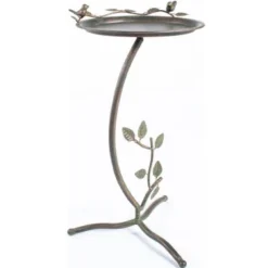 Metal Vine Birdbath, 29"