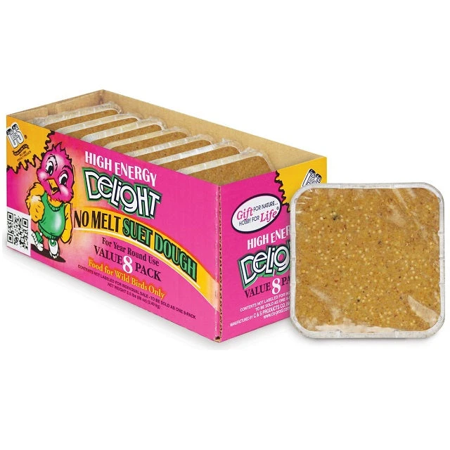 C&S High Energy Suet Dough 8-Pack