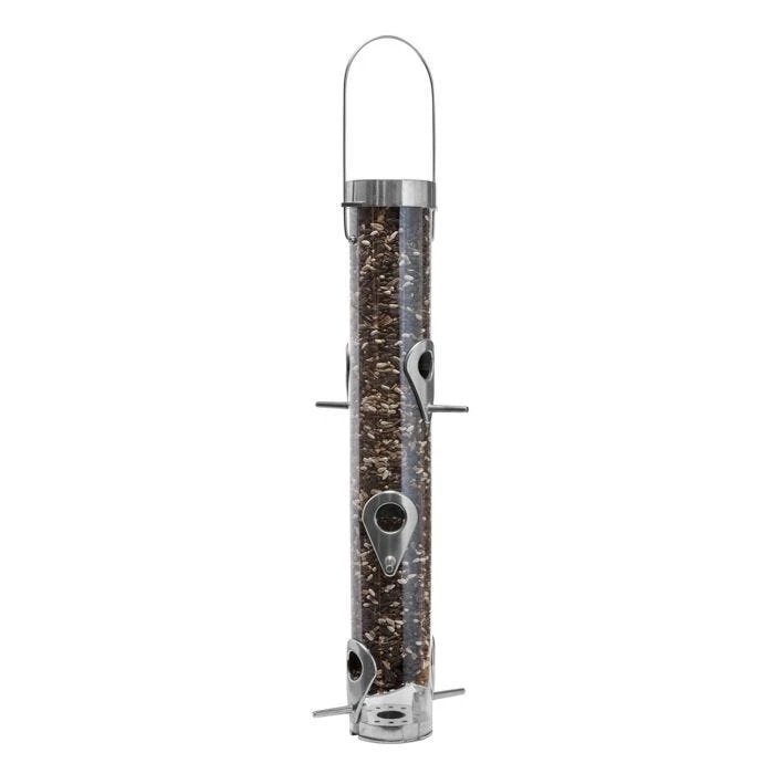 Droll Yankees® Ring Pull Tube Bird Feeder - 1 Lb - Image 5