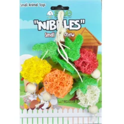 A&E Cage Company Nibbles Loofah Bunch Fruit Small Pet Toy