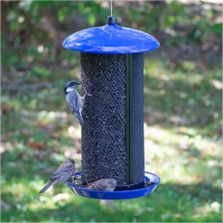 Perky-Pet® Large Dual Mesh Seed Feeder Cobalt Blue