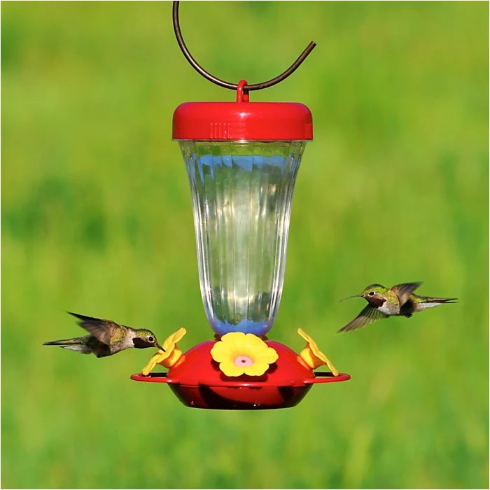 Perky-Pet® Yellow Petunia Top Fill Plastic Hummingbird Feeder - Image 5