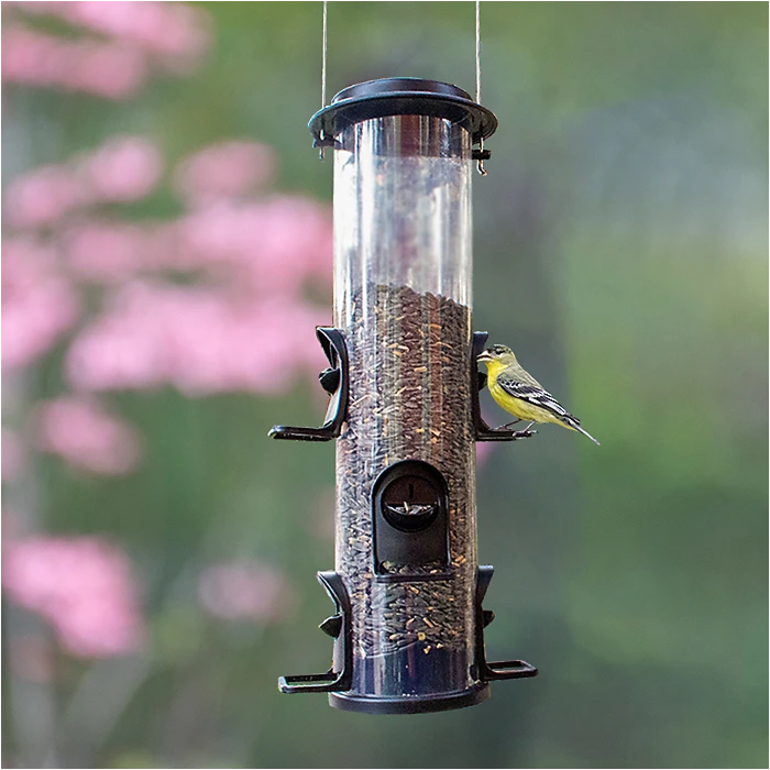 Perky-Pet® Black 2-in-1 XL Tube Feeder