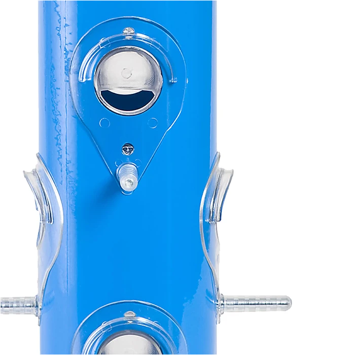 Perky-PetĀ® Blue Metal Tube Wild Bird Feeder - Image 5
