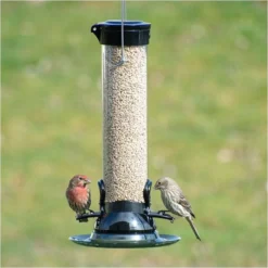 Droll Yankees® Onyx Clever Clean & Fill® Sunflower Tube Bird Feeder - 1 Lb