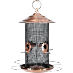 Audubon Brushed Copper Screen Bird Feeder 23838