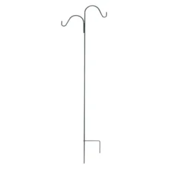 Shepherd's Hook, 84" Black Double Hook 89032 - Green Thumb