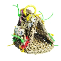 Happy Beaks Toy - Vine Mat Tent Deluxe (Small)