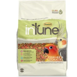 Higgins InTune Conure & Cockatiel Food, 18-lb Bag