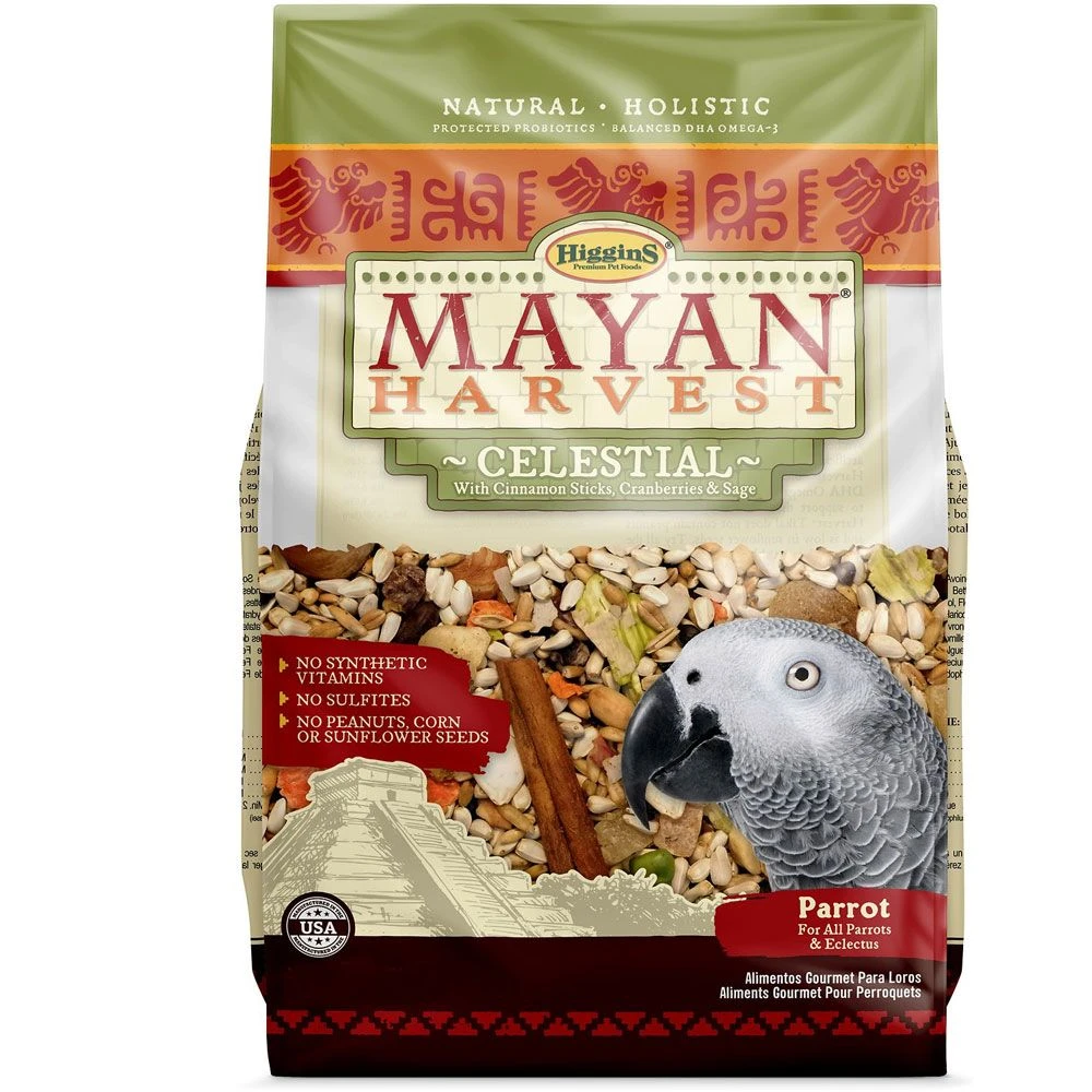 Higgins Mayan Harvest Celestial Parrot Food, 20-lb Bag