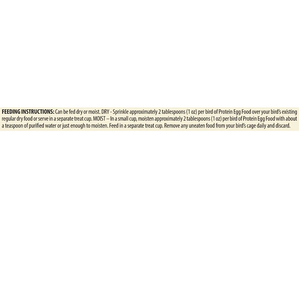 Higgins Protein Egg Bird Food, 1.1-lb - Image 3