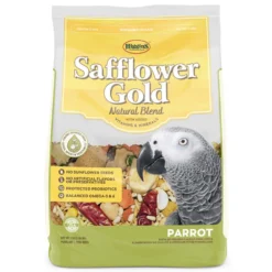 Higgins Safflower Gold Parrot Food, 3-lb Bag