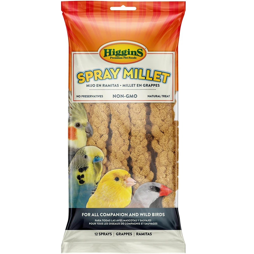 Higgins Spray Millet Bird Treats (12 Ct)