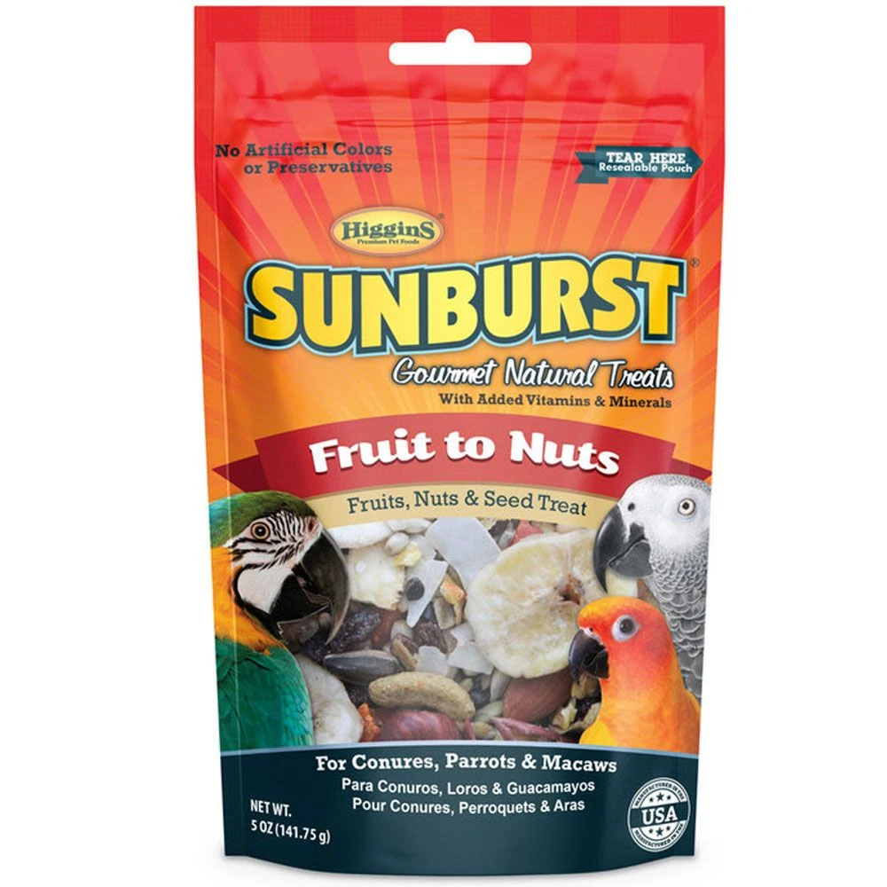 Higgins Sunburst Fruit To Nuts Gourmet Treats, 5-oz