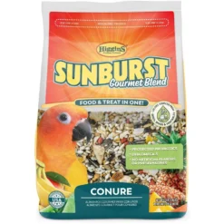 Higgins Sunburst Gourmet Blend Conure Food, 3-lb Bag