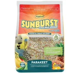 Higgins Sunburst Gourmet Blend Parakeet Food, 2-lb