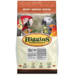 Higgins Sunburst Gourmet Blend Parrot Food, 25-lb Bag