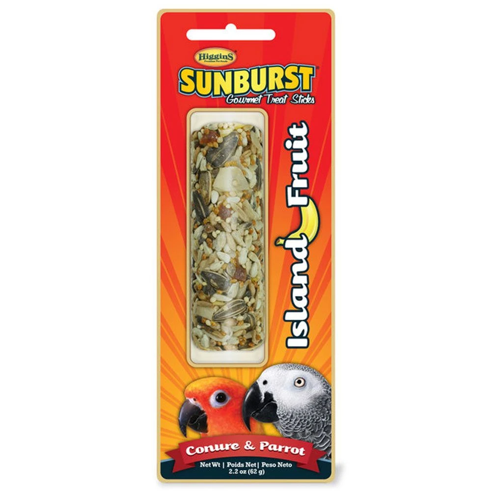 Higgins Sunburst Island Fruit Gourmet Treat Sticks, 2.2-oz