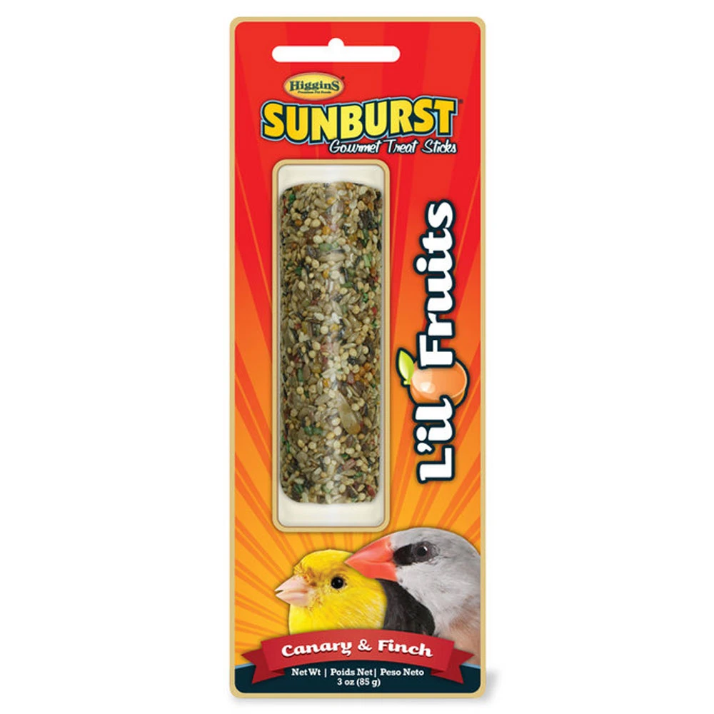 Higgins Sunburst Lil Fruits Gourmet Treat Sticks, 3-oz