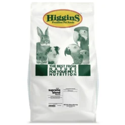 Higgins Supreme Blend Parrot Food, 40-lb Bag