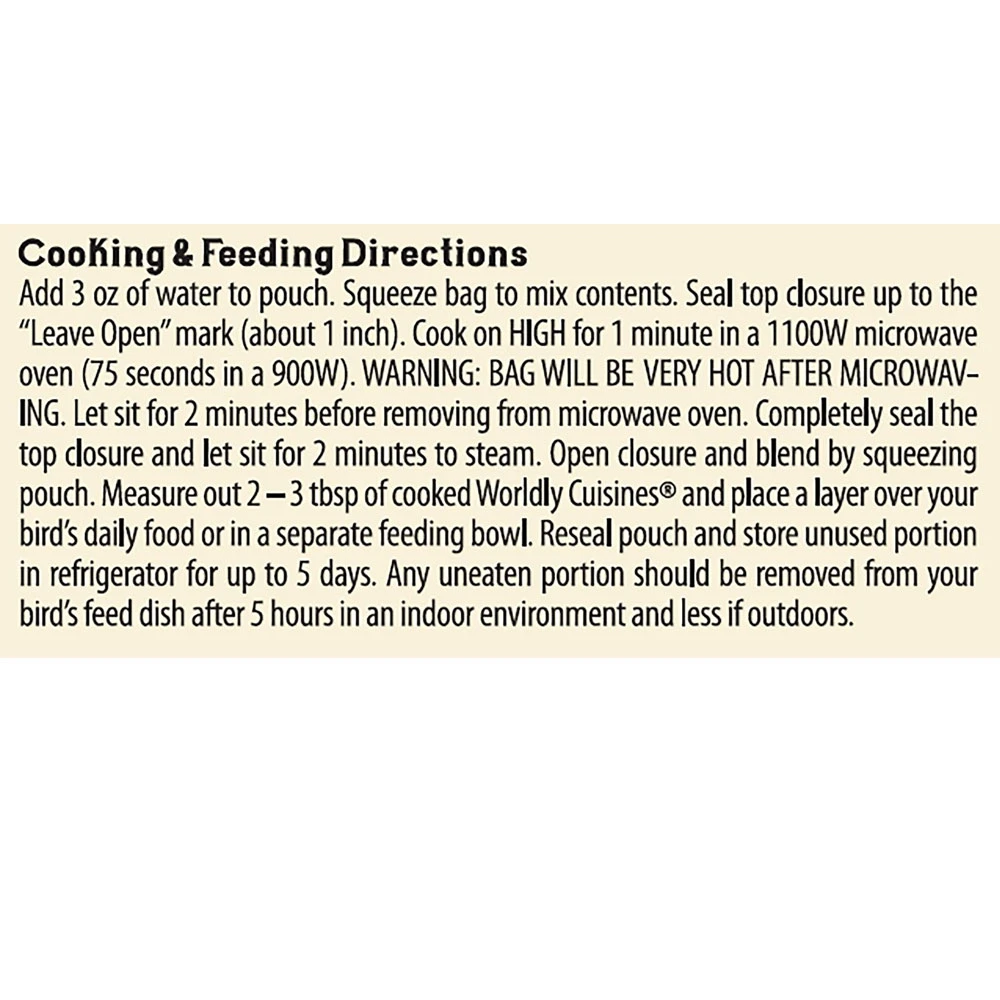 Higgins Worldly Cuisines African Sunset Bird Treats, 13-oz Bag - Image 4