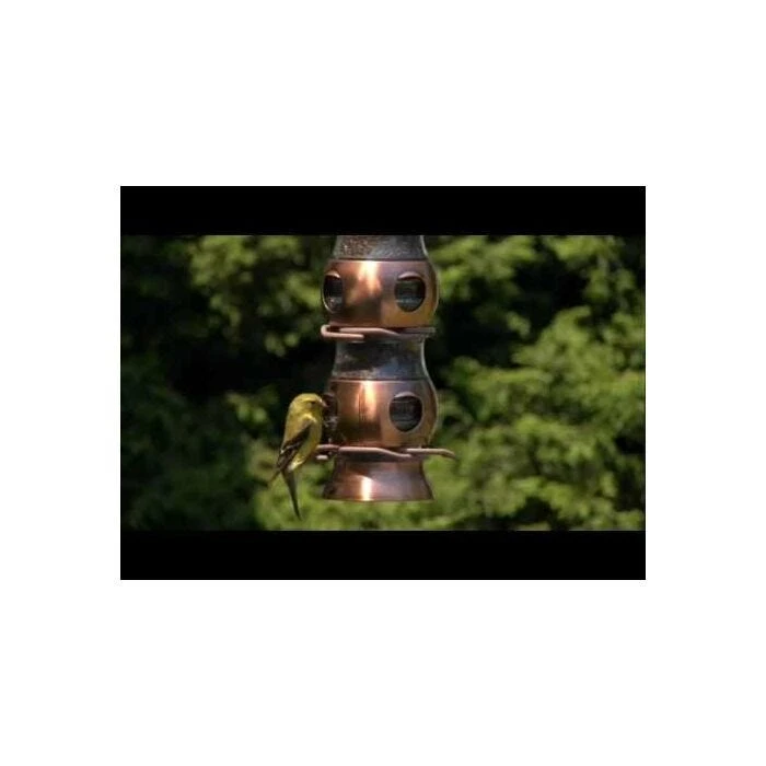 Perky-Pet® Copper Select-A-Bird Tube Feeder - Image 3