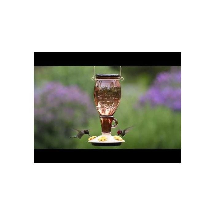 Perky-PetĀ® Sugar Maple Top-Fill Glass Hummingbird Feeder - Image 2