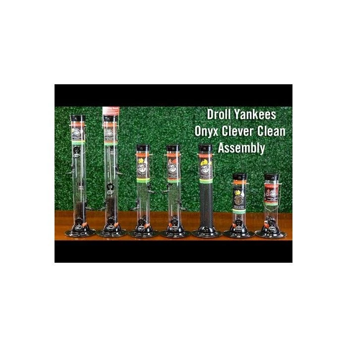 Droll Yankees® Onyx Clever Clean & Fill® Thistle Tube Finch Feeder - 2 Lb - Image 4