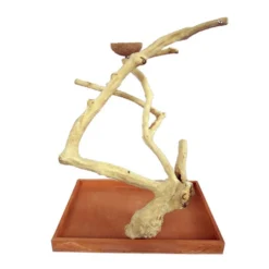 Java Wood Table Top Play Stand (22"x14"x22")