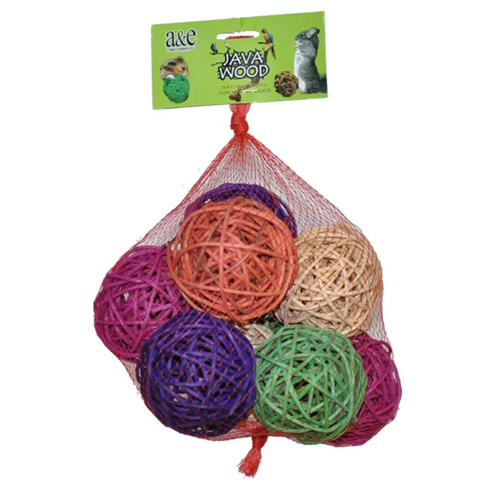 Java Wood Toy - Ball Hive 10 Count (Large)