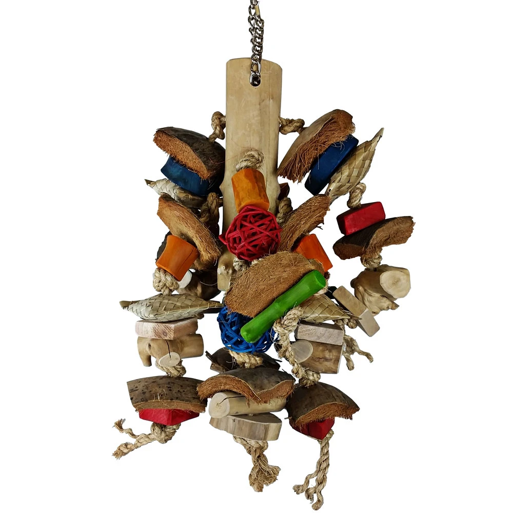 Java Wood Toy - Chunky Monster (Large)