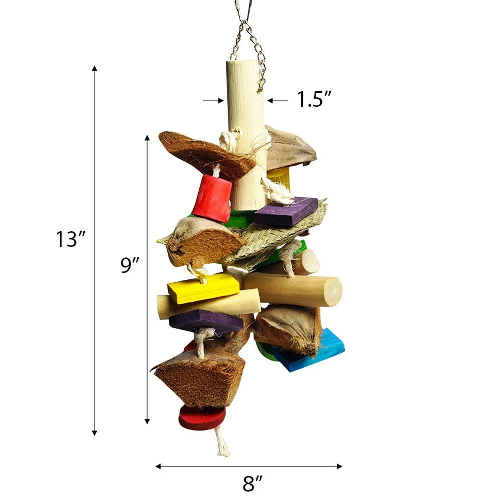 Java Wood Toy - Chunky Monster (Medium) - Image 2