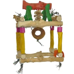 Java Wood Toy - Hanging Single Tower (Large)