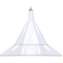 Mandarin Hanging Squirrel Baffle, Clear