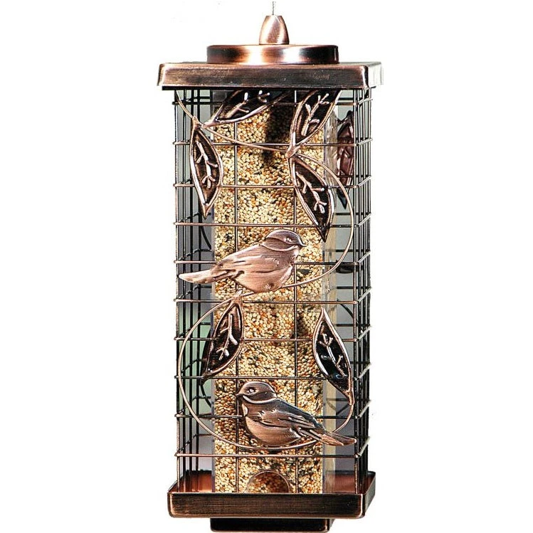 Audubon Squirrel-Resistant Caged Tube Feeder NA35329