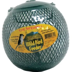 No/No Seed Ball Wild Bird Feeder, Green