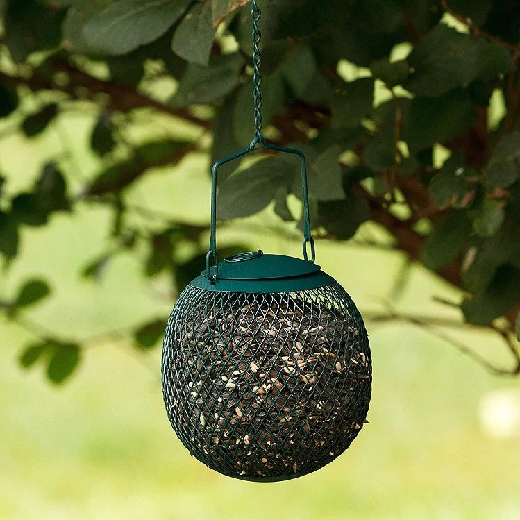 No/No Seed Ball Wild Bird Feeder, Green - Image 3