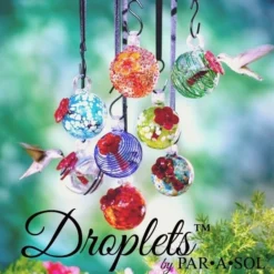 Droplet Hummingbird Feeder, Assorted Colors