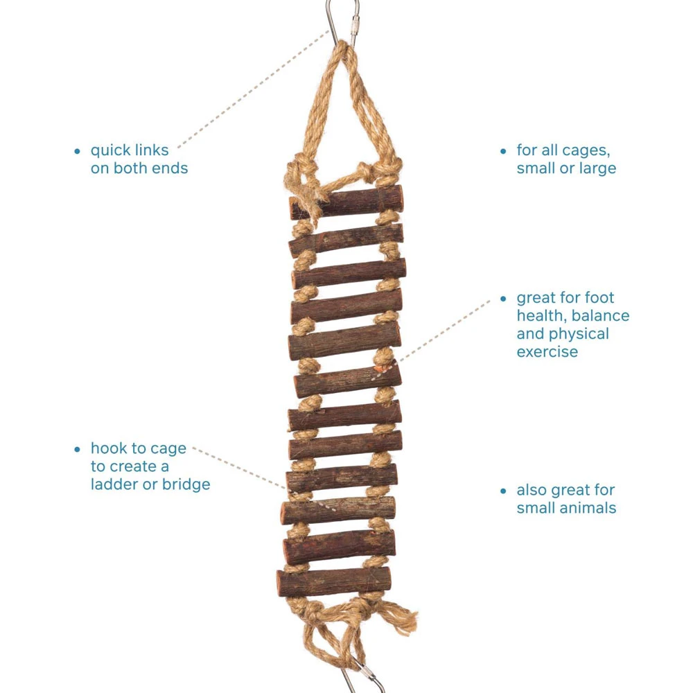 Prevue Naturals Rope Ladder Bird Toy - Image 6