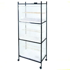 Stand For 503 Flight Cages 4 Tier - White