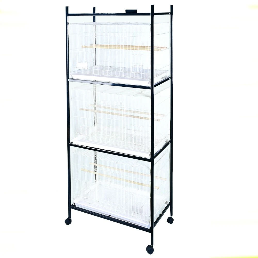 Stand For 503 Flight Cages 4 Tier - White