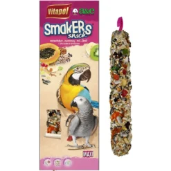 Vitapol Smakers Snacks Treat Stick Twin Pack Fruit Maxi Parrot