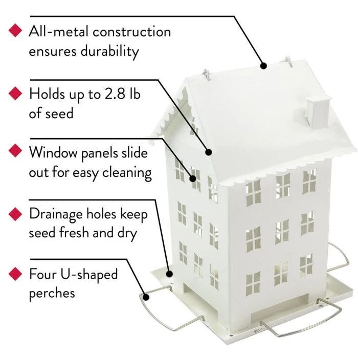 Perky-PetĀ® Farmhouse Wild Bird Feeder - Image 14