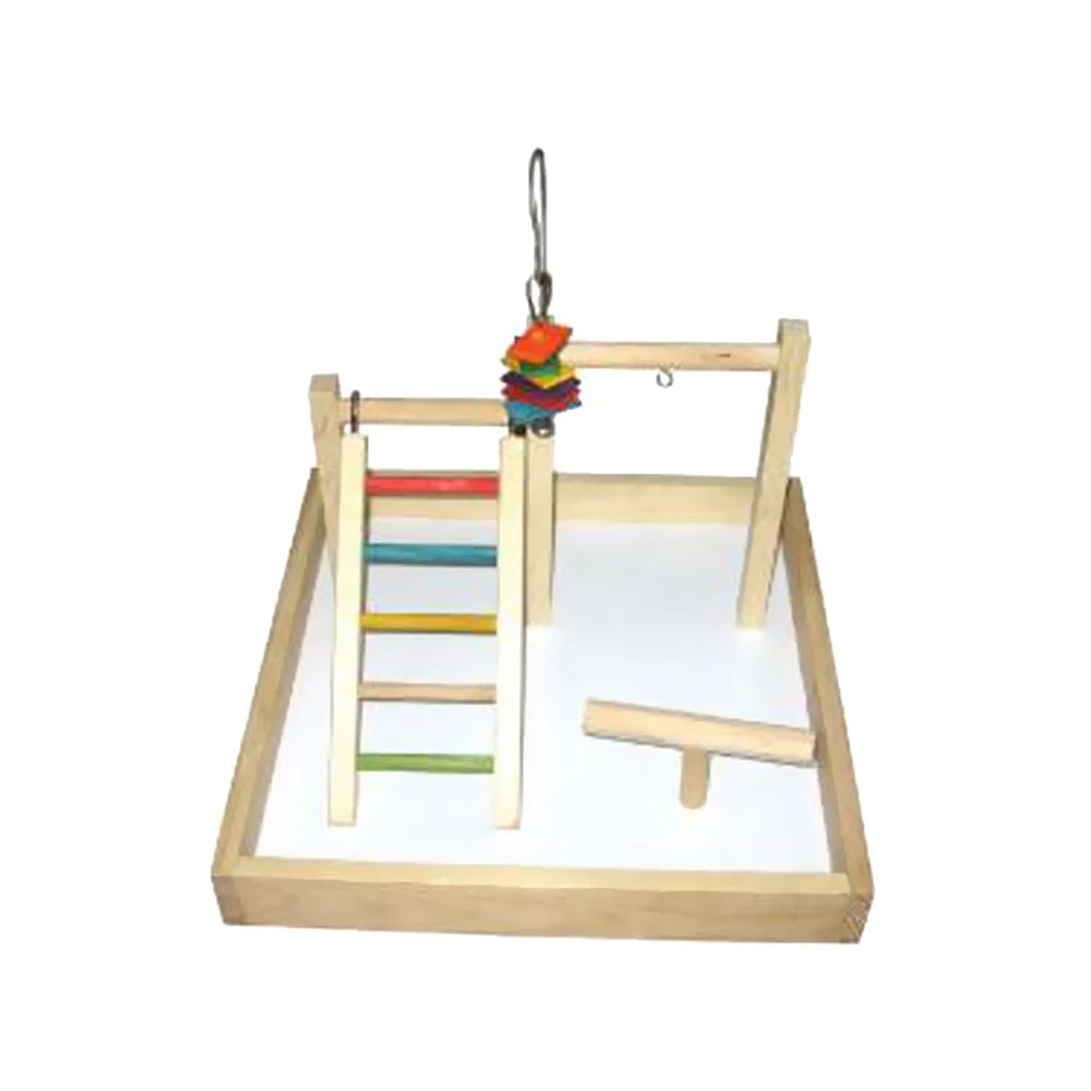 Wood Tabletop Play Station (17"x17"x12")